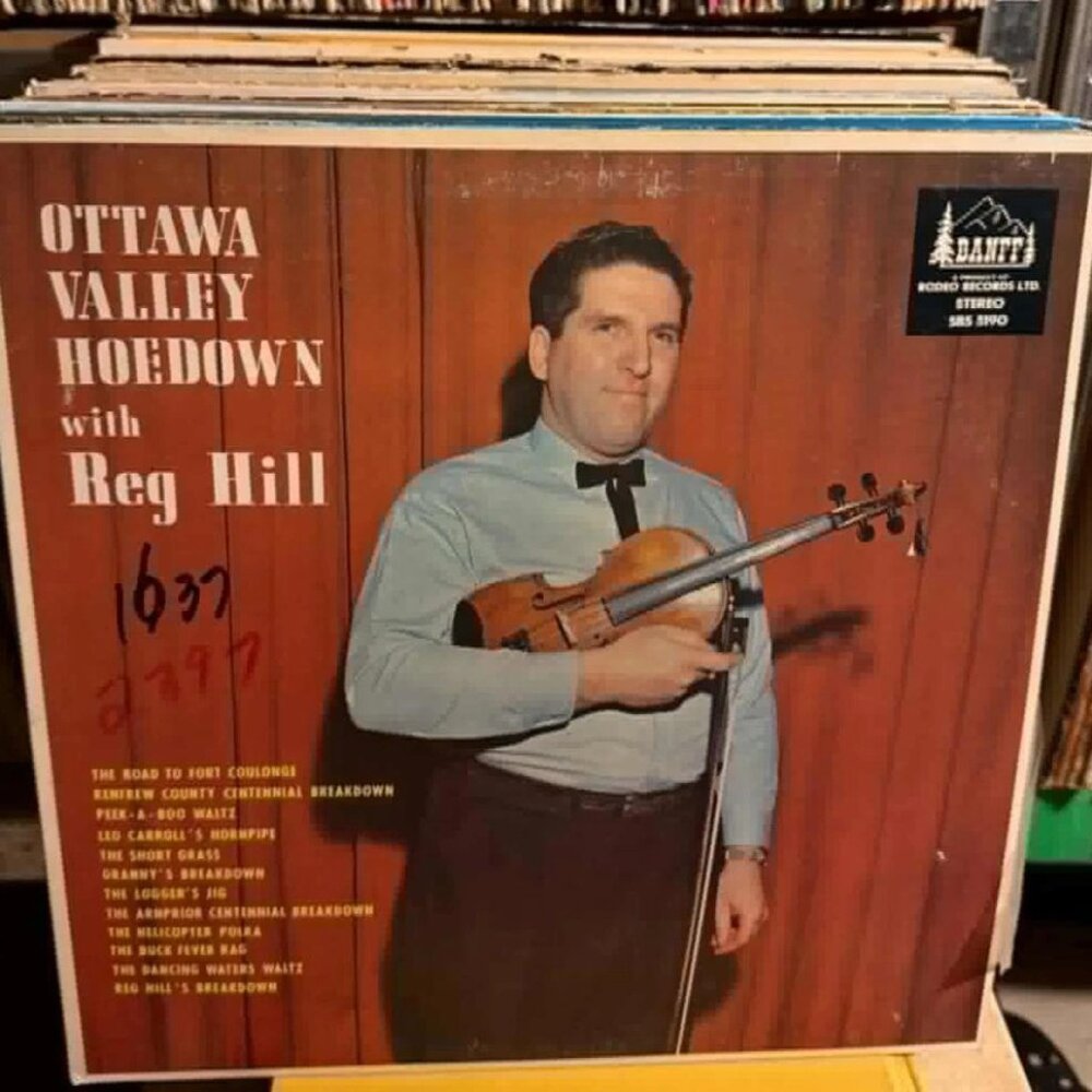 Reg Hill - Ottawa Valley Hoedown with Reg Hill 33rpm VG+ AB90